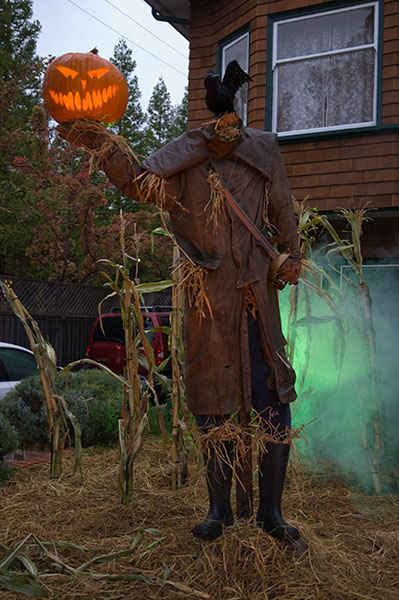 Headless 'Horseman' Scarecrow